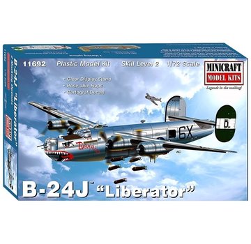 Minicraft Model Kits B24J Liberator 'Tubarao' 1:72