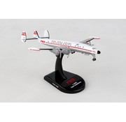 Postage Stamp Models L1049 Super Constellation Trans World Airlines TWA 1:300 with stand