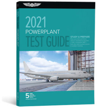 ASA - Aviation Supplies & Academics Powerplant Test Guide 2021 softcover