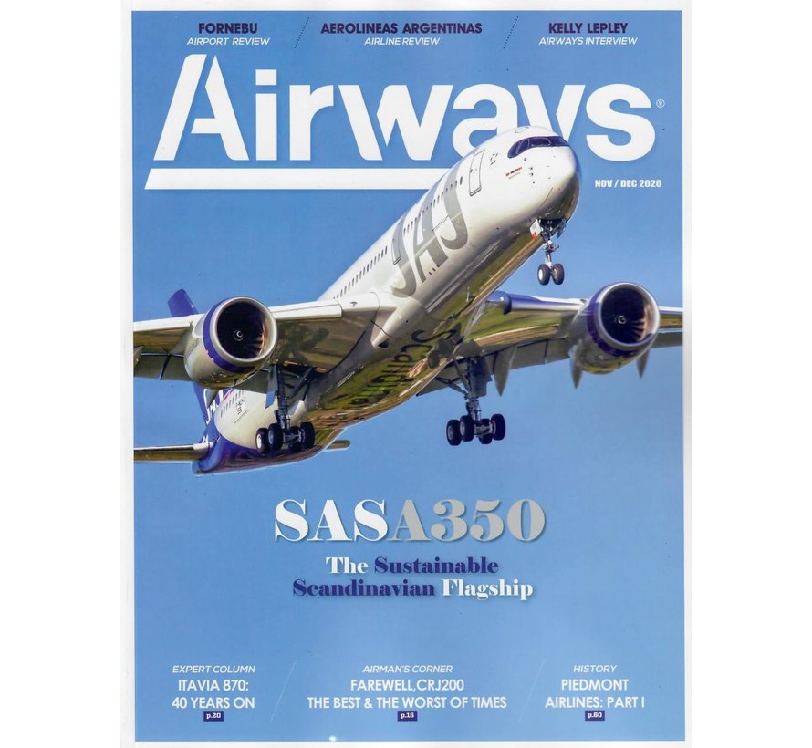 Airways Magazine November / December 2020 issue +SALE+