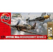 Airfix Spitfire Mk1a/Bf109E Dogflight Double 1:72 with paint & glue
