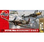 Spitfire Mk1a/Bf109E Dogflight Double 1:72 with paint & glue
