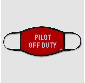 Airportag Pilot Off Duty - Face Mask - Regular / Large