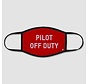 Pilot Off Duty - Face Mask - Regular / Large
