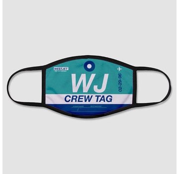 Airportag WJ - Face Mask - Regular / Medium - WestJet Crew