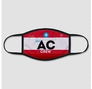 Airportag AC - Face Mask - Regular / Medium - Air Canada Crew