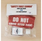 Do Not Remove Before Flight Mask & Hand Santizer Combo