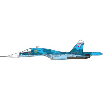 JC Wings SU34 Fullback Russian Air Force RED07 1:72