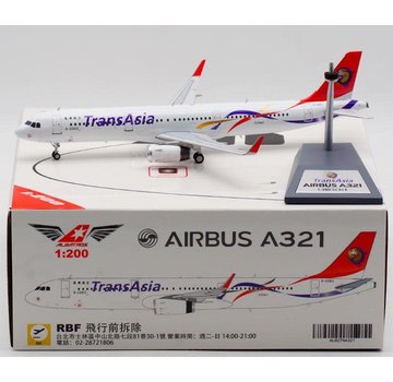 A321S TransAsia B-22612 1:200 sharklets *Pre-Order