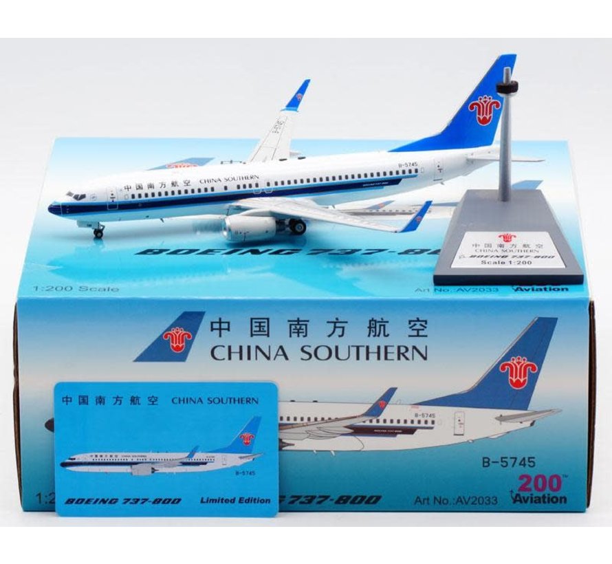 B737-800 China Southern Airlines B-5042 1:200 *Pre-Order