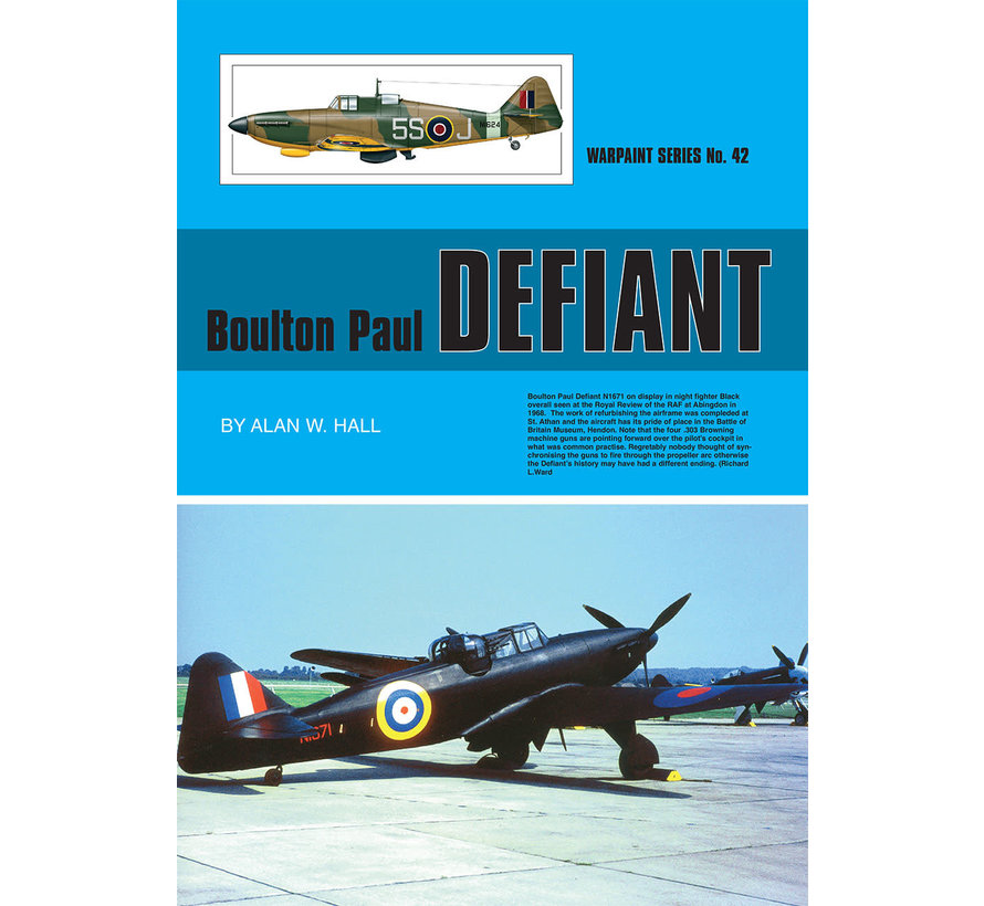 Boulton Paul Defiant: Warpaint #42 softcover