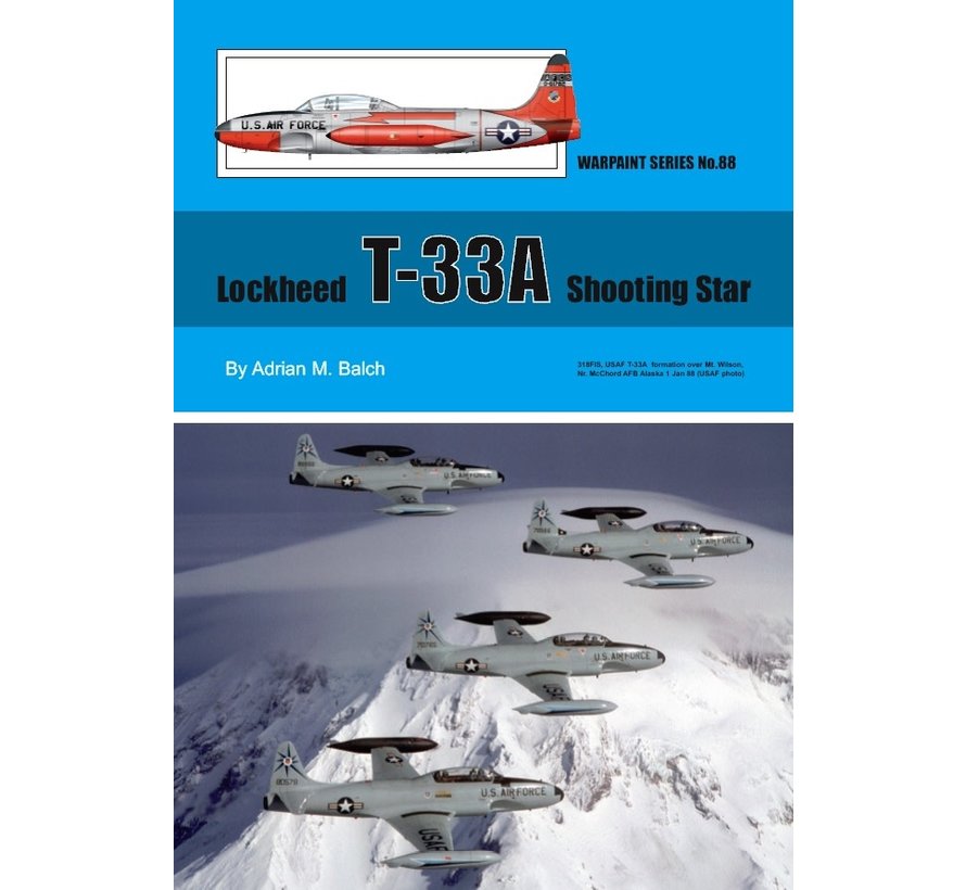 Lockheed T33A Shooting Star: Warpaint #88 SC