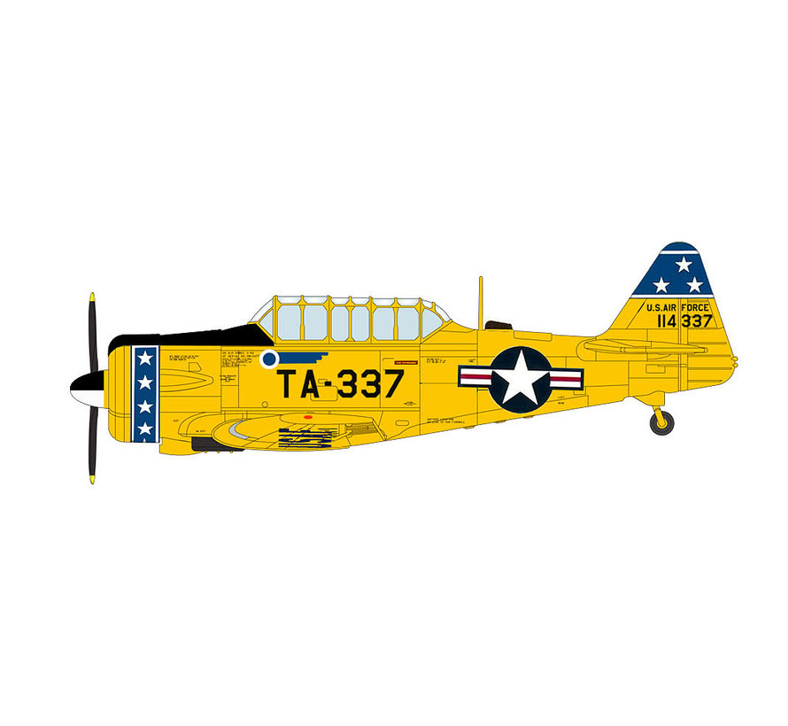 T6G Texan 75FIS TA-337 1:72 with stand