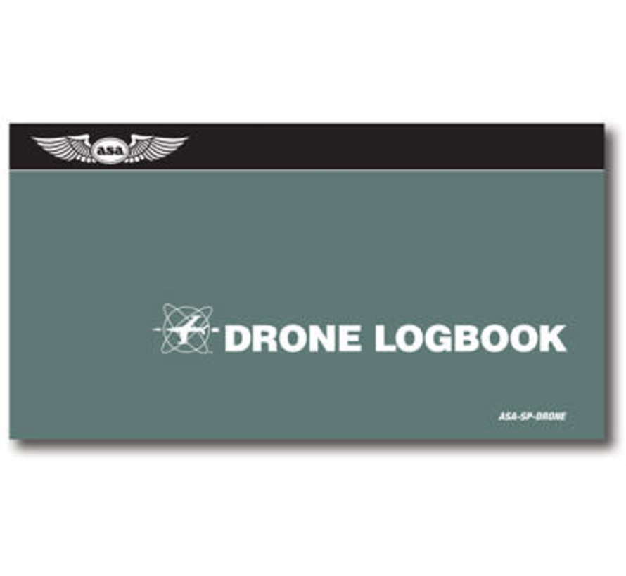 Standard Drone Logbook softcover (UAV RPAS)