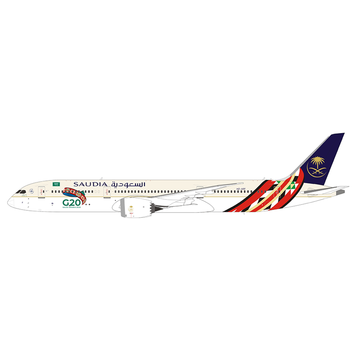 JC Wings B787-9 Dreamliner Saudia G20 2020 HZ-ARF 1:400