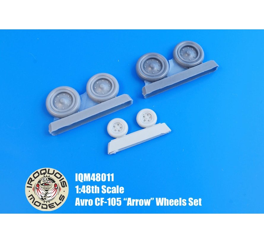 Iroquois CF105 Avro Arrow Wheels 1:48 for Hobbycraft kit HC1659 only