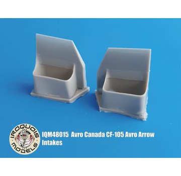 Iroquois CF105 Avro Arrow Intakes 1:48 for Hobbycraft kit HC1659 only