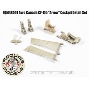 Iroquois CF105 Avro Arrow cockpit set 1:48 for Hobbycraft kit HC1659 only
