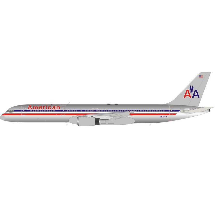 B757-200  American Airlines AA N631AA 1:200 with stand