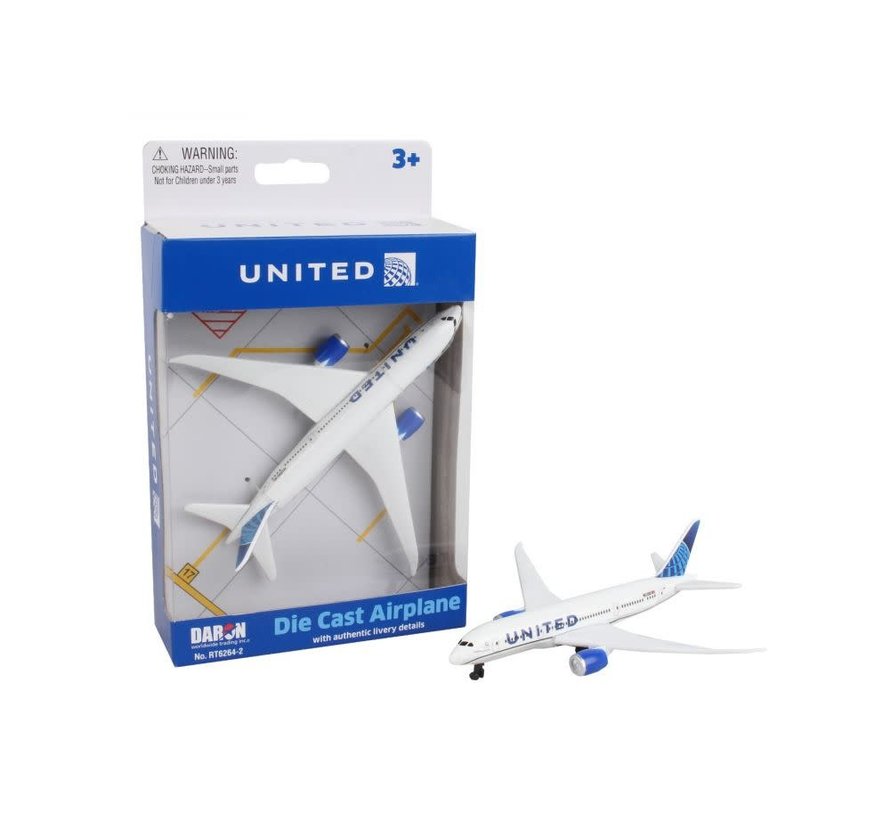 United B787-10 Dreamliner single plane 2019 livery