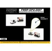 Fantasy Wings Ground  Power Unit GPU Swissport 1:200