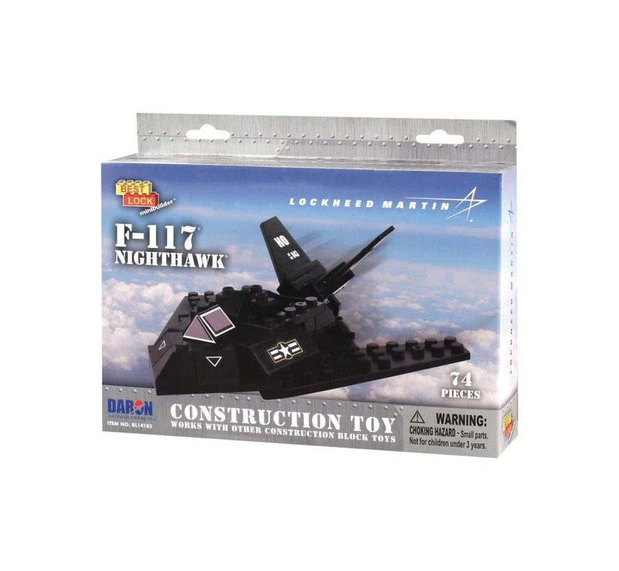 F117 Stealth Fighter Construction toy (74 pieces)