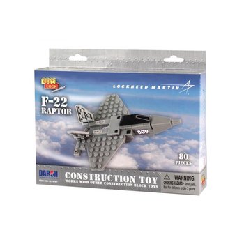 Daron WWT F22 Raptor Construction toy (80 pieces)