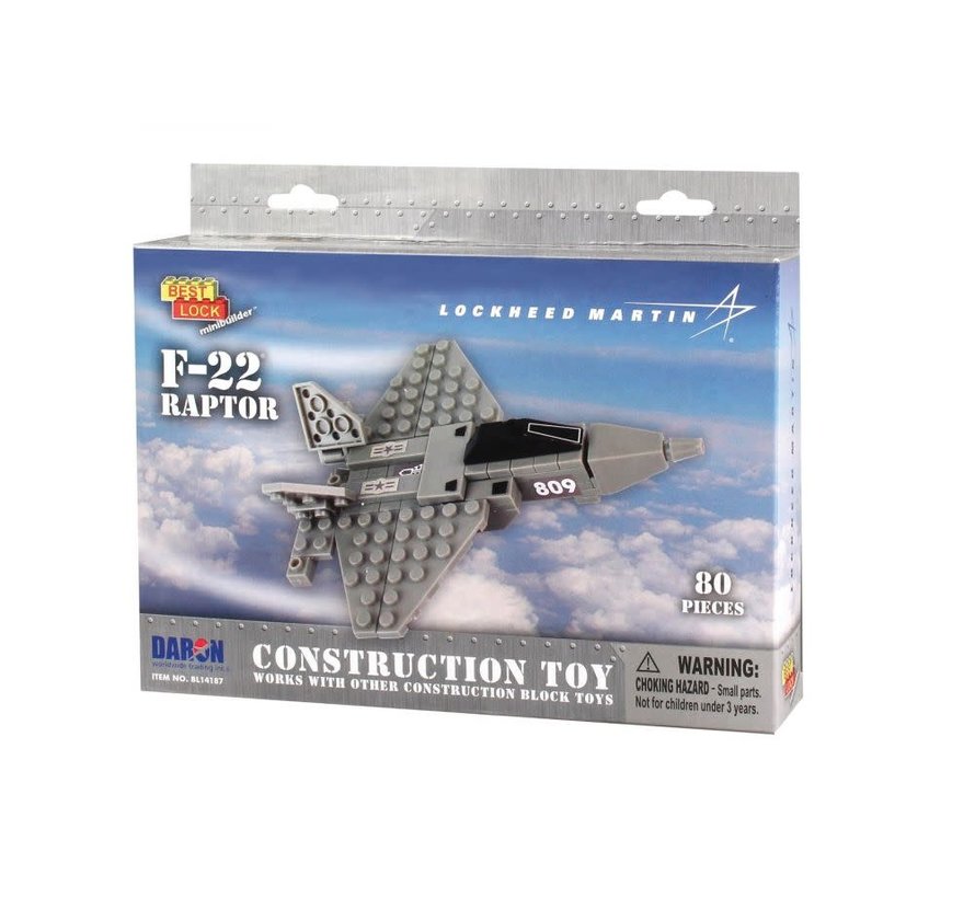 F22 Raptor Construction toy (80 pieces)
