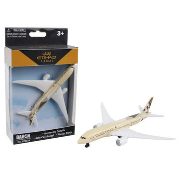 Daron WWT B787-9 Dreamliner Etihad 2014 livery Diecast Toy single plane