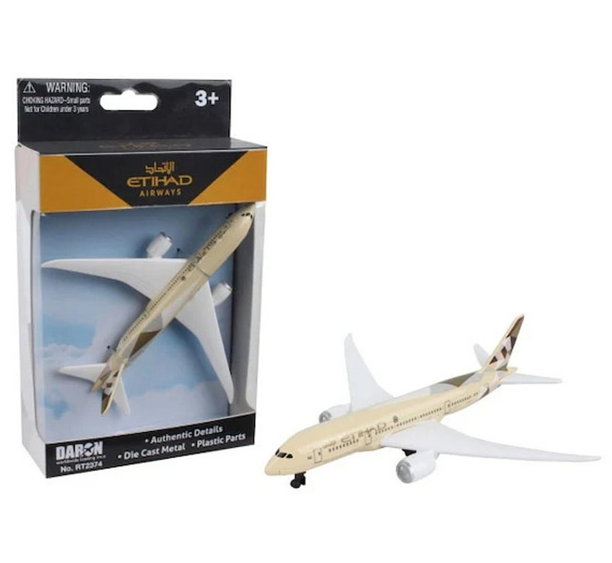 B787-9 Dreamliner Etihad 2014 livery Diecast Toy single plane
