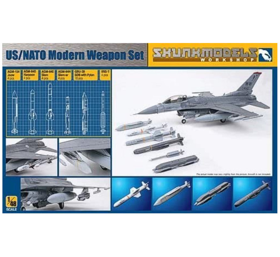 US/NATO Modern Weapons: A-G 1:48