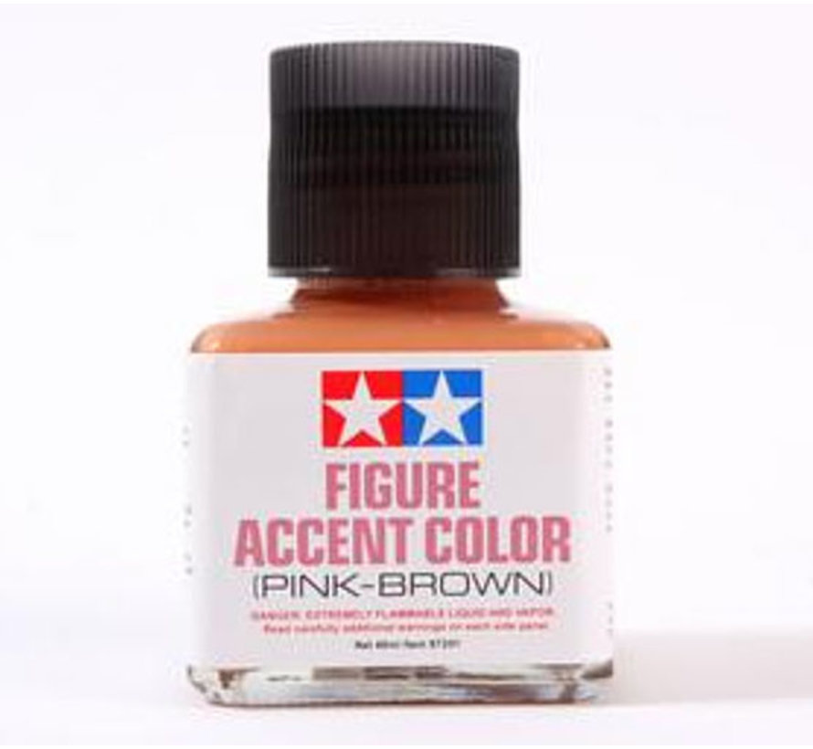Figure Accent Colour Pink-Brown