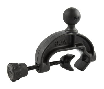 Ram Mounts Base Composite Yoke Clamp with 1" Rubber Ball