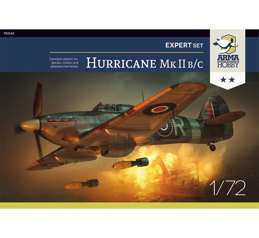 Hurricane Mk.IIb/c Expert Set 1:72