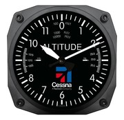 Trintec Industries Cessna Altimeter Clock 6"