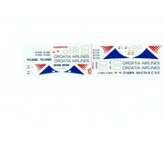 Flightpath MD82/737-200 CROATIA AIRLINES 1:144 Decals