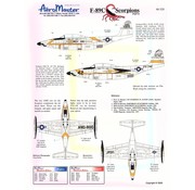 Aeromaster F89C SCORPIONS Part II 1:48*Discontinued*