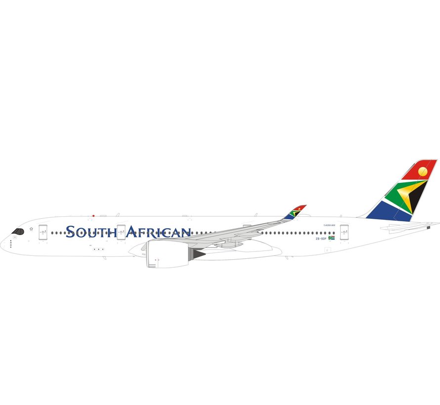 A350-900 South AfricanAirways ZS-SDF 1:200