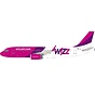 A320S Wizz Air HA-LYF 1:200 sharklets with stand