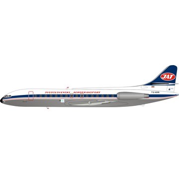 InFlight SE210 Caravelle VI-N JAT Yugoslav Airlines YU-AHA 1:200 with stand