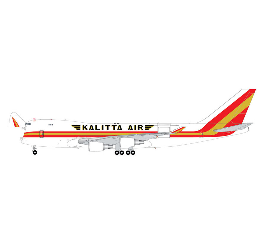 B747-400ERF Kalitta Air N782CK 1:200 (Interactive)*SALE