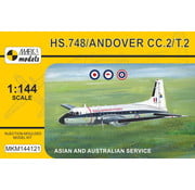 Mark 1 Models HS748 Andover CC.2/T.2  Asian & Australian Service 1:144 New 2020