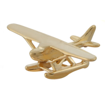 Johnson's Pin Cessna Floatplane (3-D cast) Gold Plate