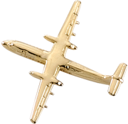 Johnson's Pin Dash 8 (3-D cast) Gold Plate