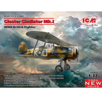 ICM Model Kits Gladiator Mk1 RAF 1:32 New Mould 2019