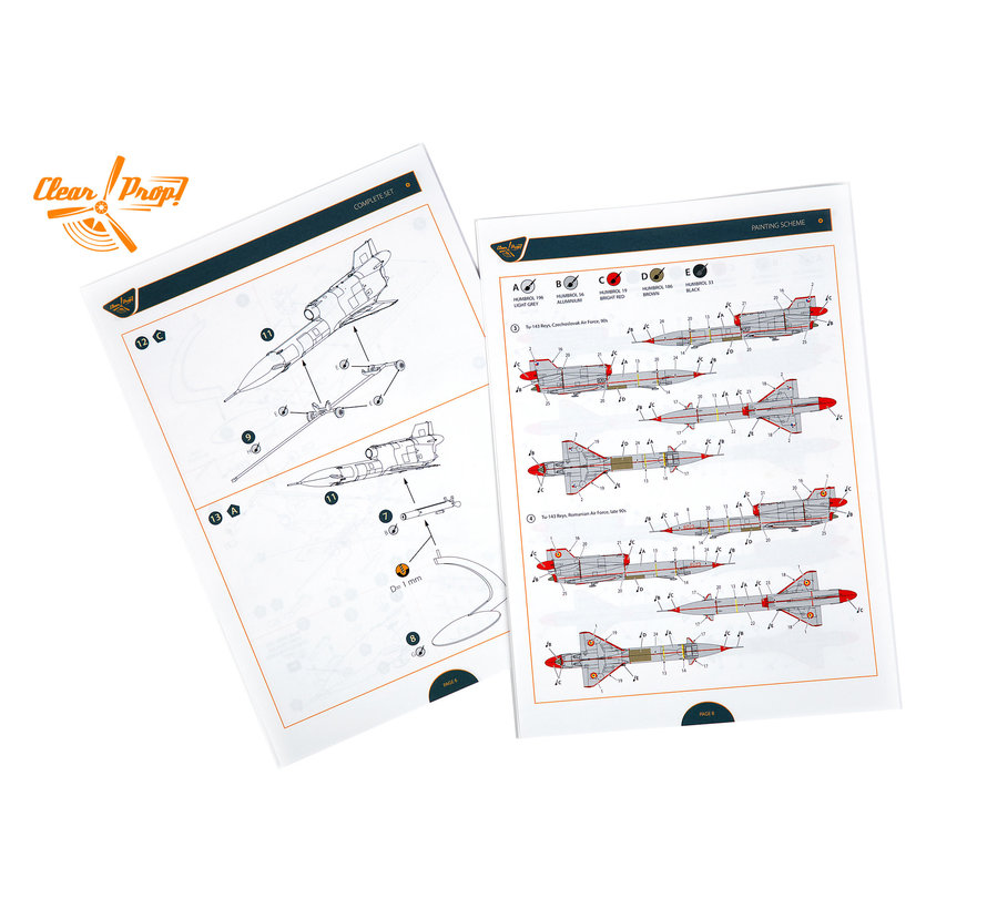 Clear Prop Tu-143 Reys 1:72