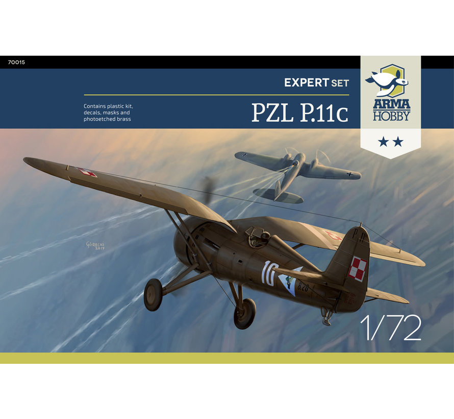 PZL P.11c Expert set 1:72