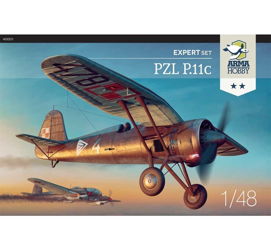 PZL P.11c Expert set 1:48