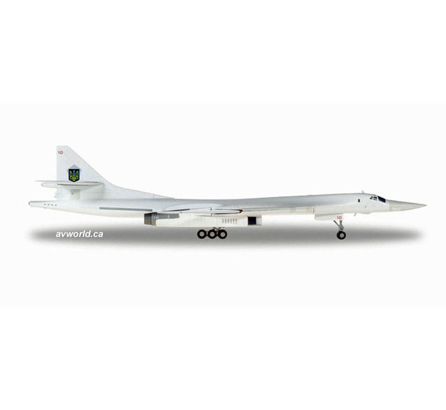 TU160 Blackjack Ukrainian AF white 1:200