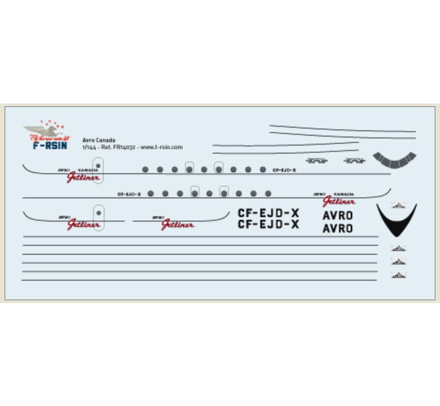 AVRO CANADA JETLINER 1:144 Resin kit